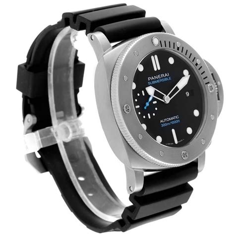 panerai submersible titanio